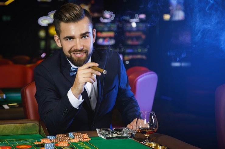 Tampilan permainan Super Sic Bo live dealer dauntless dengan studio multi-kamera dan dadu nyata